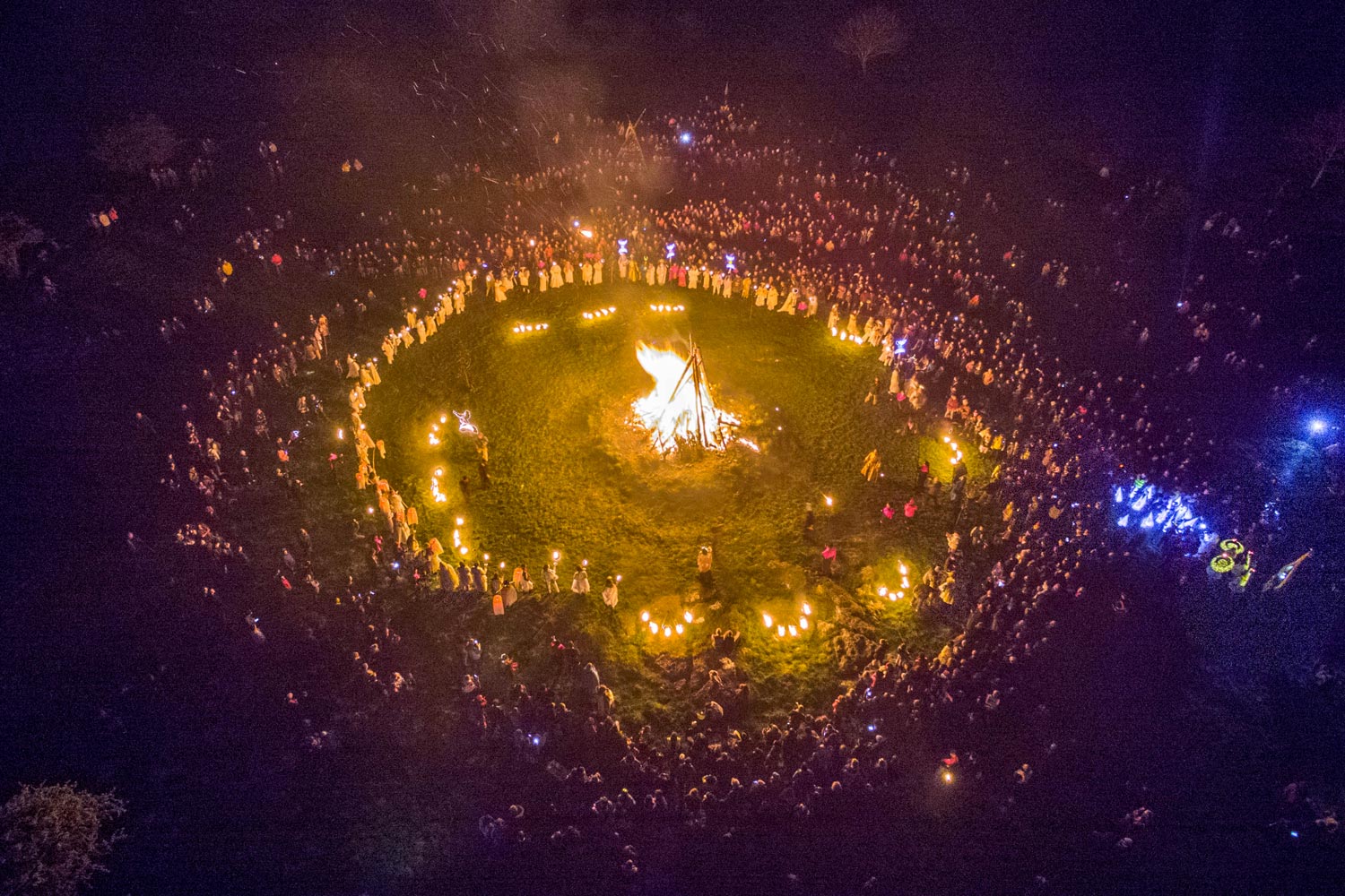 Bealtaine 2017 on the Hill of Uisneach where a great gathering took place celebrating our ancient heritage with lighting a great fire to welcome in the Summer.