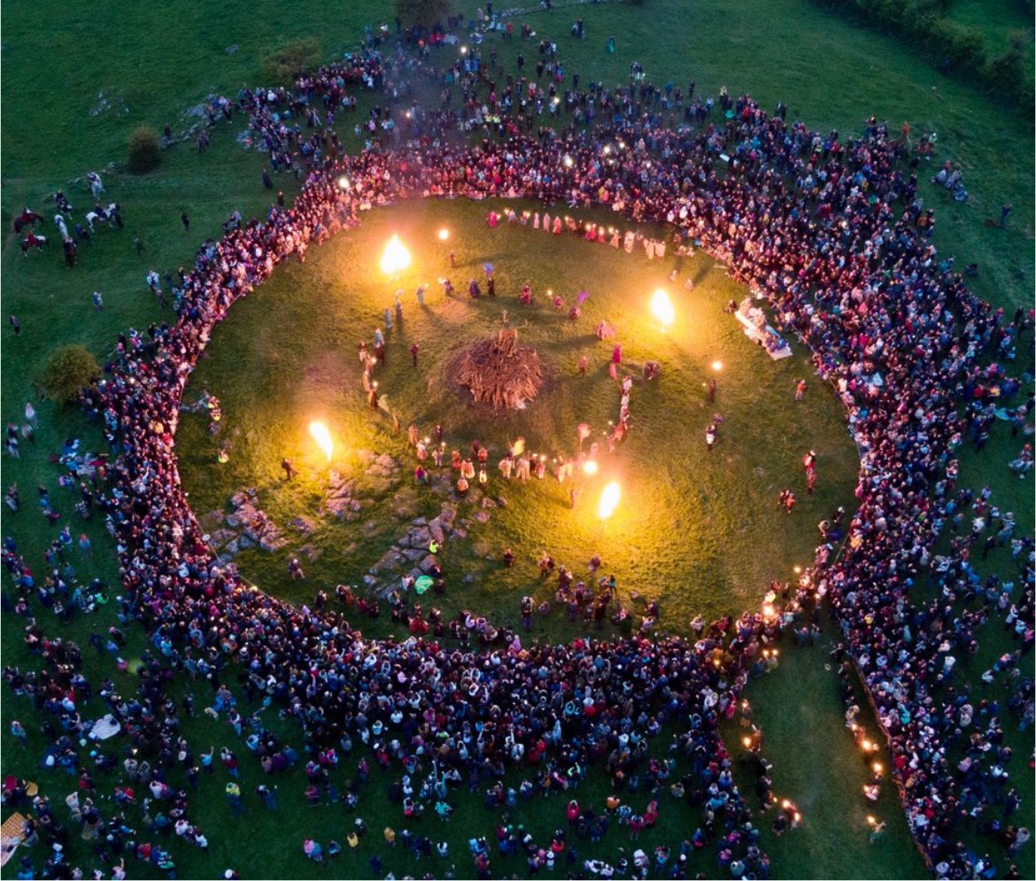 Bealtaine Fire Festival 2023 The Hill Of Uisneach